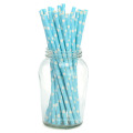 Multi Color Birthday Wedding Paper Drinking Straw